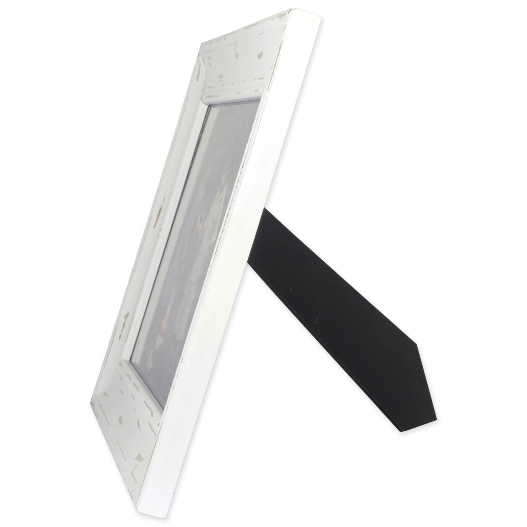 DII® White Distressed 8" x 10" Picture Frame